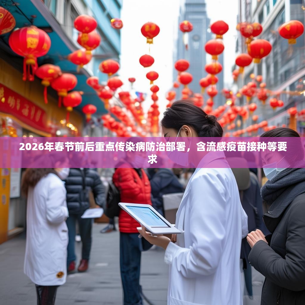 2026年春節(jié)前后重點傳染病防治部署，含流感疫苗接種等要求