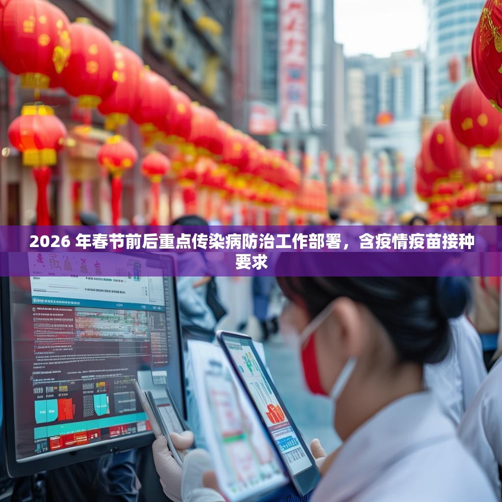 2026 年春節(jié)前后重點(diǎn)傳染病防治工作部署，含疫情疫苗接種要求