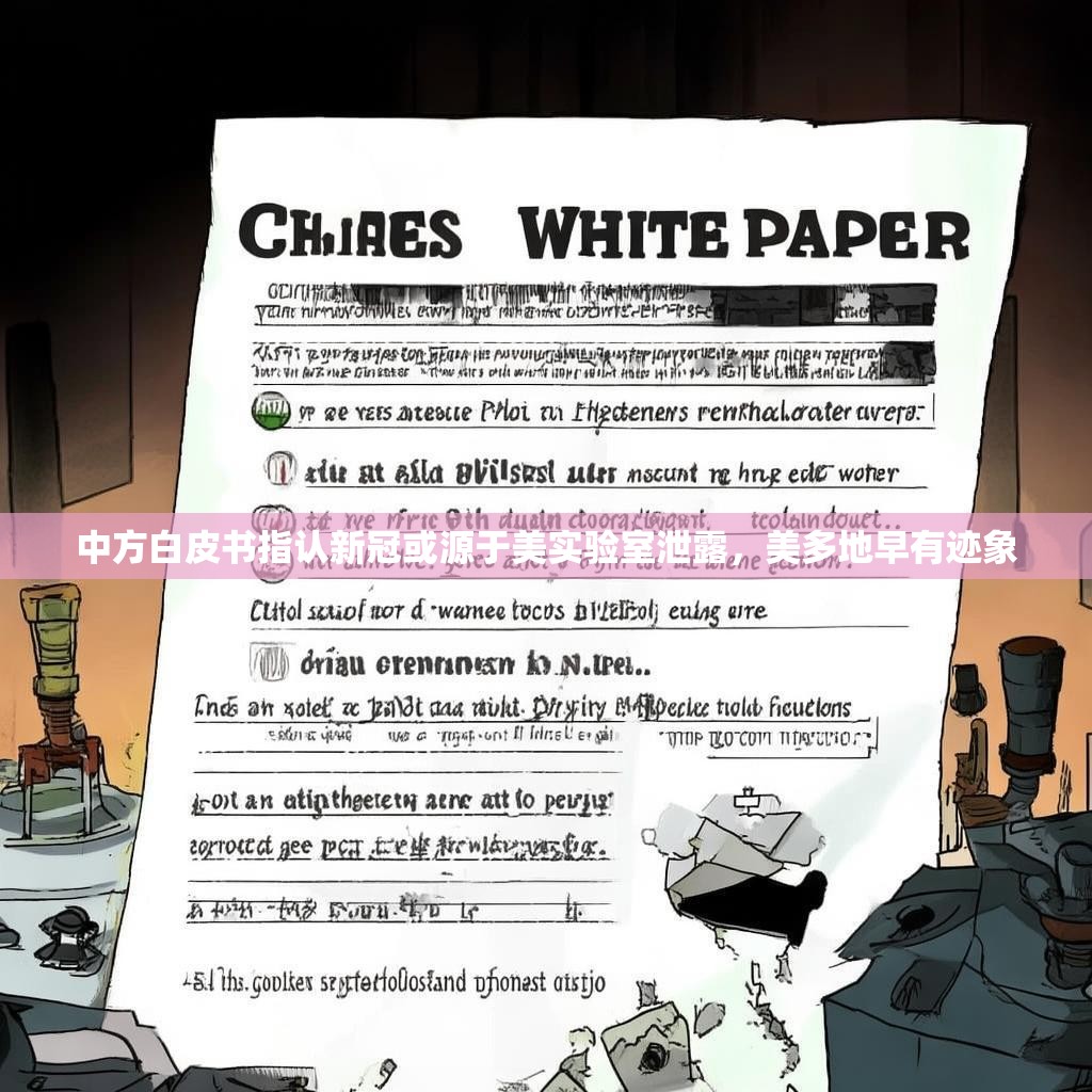 中方白皮書指認新冠或源于美實驗室泄露，美多地早有跡象