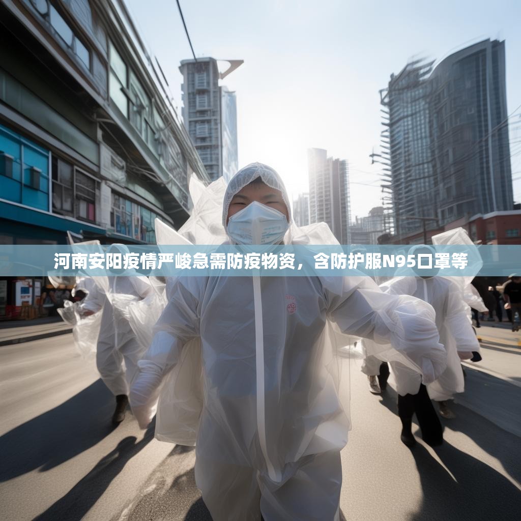 河南安陽疫情嚴峻急需防疫物資，含防護服N95口罩等