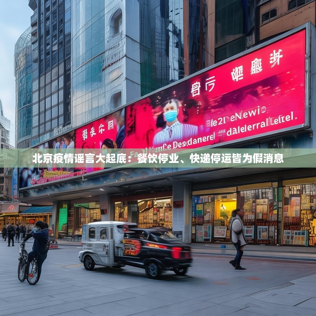 北京疫情謠言大起底：餐飲停業(yè)、快遞停運(yùn)皆為假消息