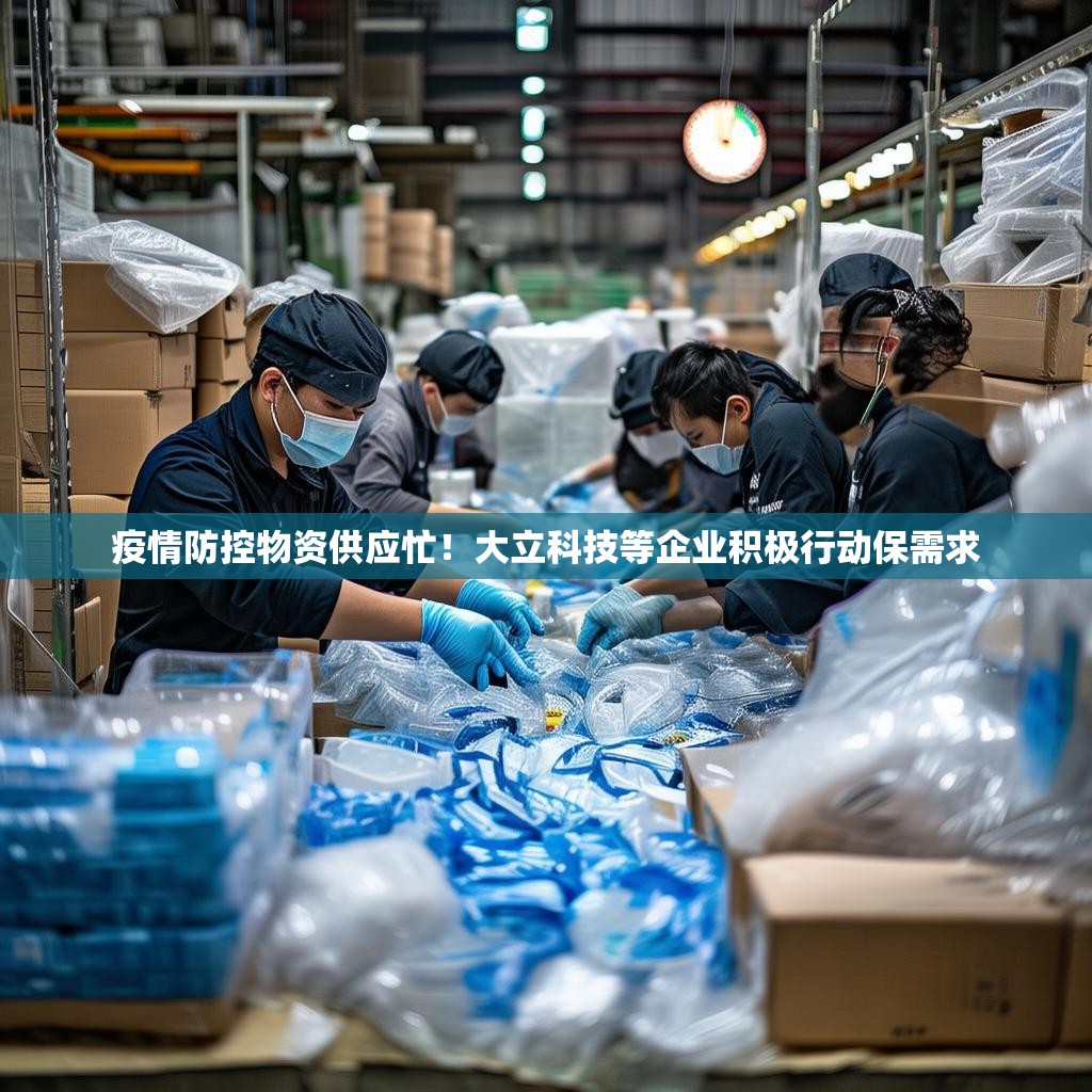 疫情防控物資供應(yīng)忙！大立科技等企業(yè)積極行動(dòng)保需求