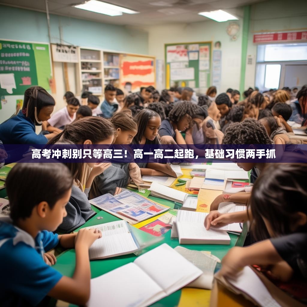 高考沖刺別只等高三！高一高二起跑，基礎(chǔ)習(xí)慣兩手抓