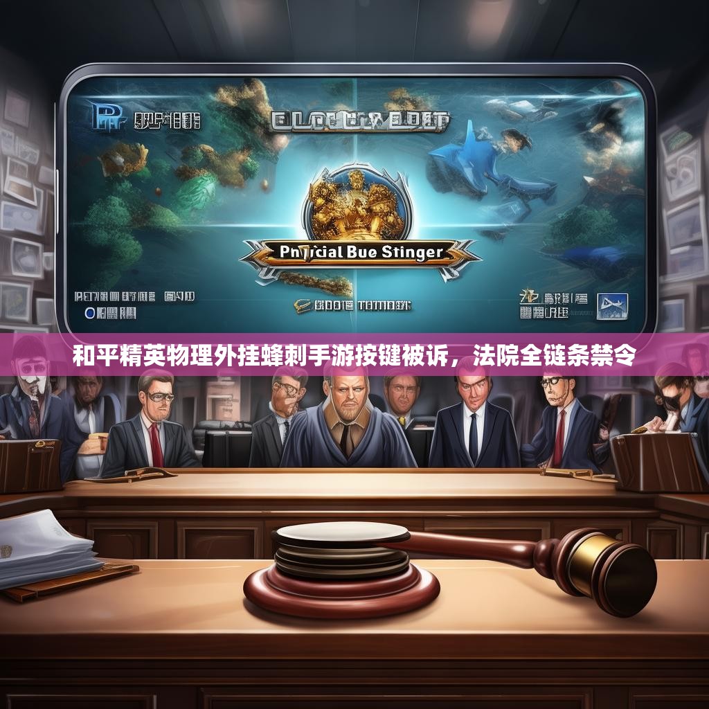和平精英物理外掛蜂刺手游按鍵被訴，法院全鏈條禁令