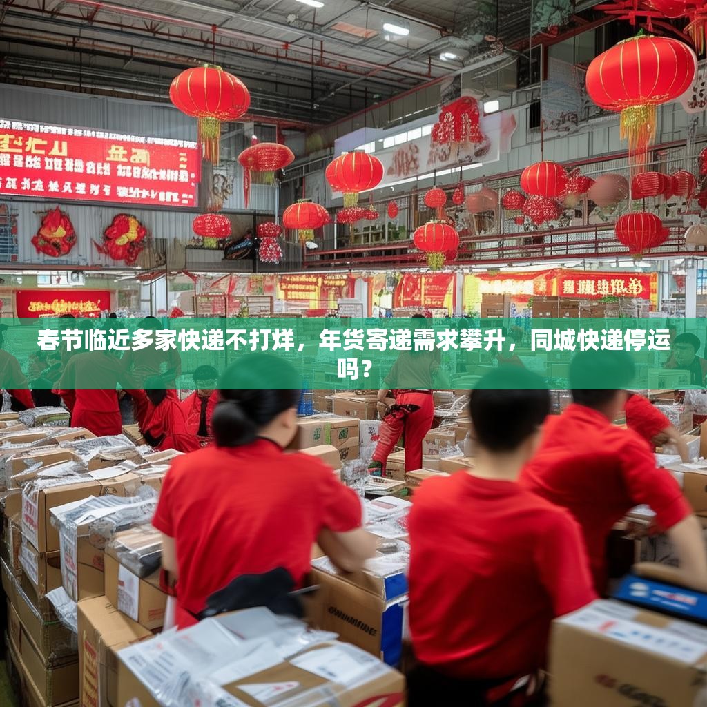 春節(jié)臨近多家快遞不打烊，年貨寄遞需求攀升，同城快遞停運(yùn)嗎？