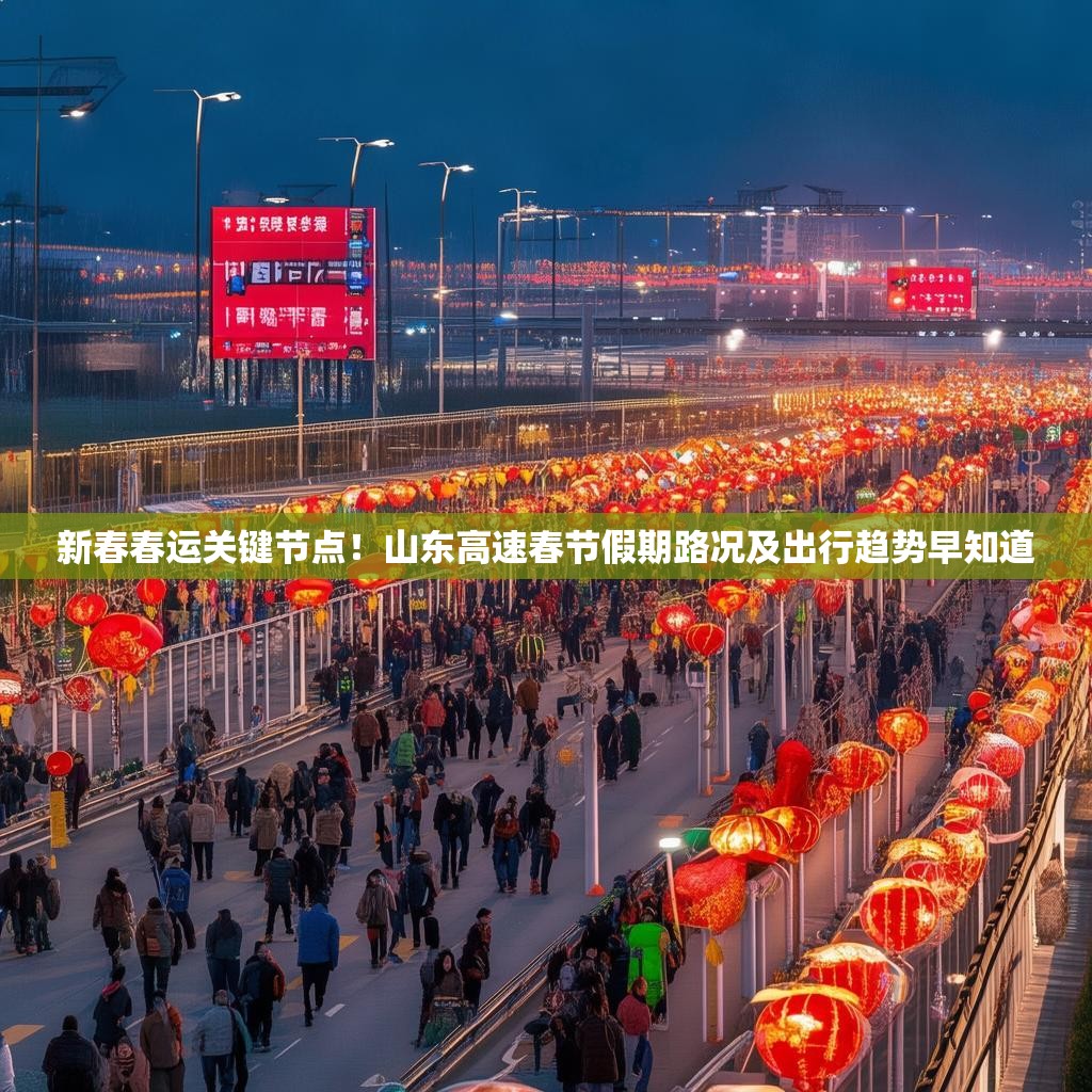 新春春運(yùn)關(guān)鍵節(jié)點(diǎn)！山東高速春節(jié)假期路況及出行趨勢(shì)早知道