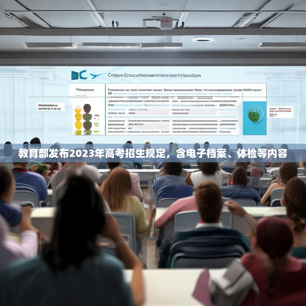 教育部發(fā)布2023年高考招生規(guī)定，含電子檔案、體檢等內(nèi)容