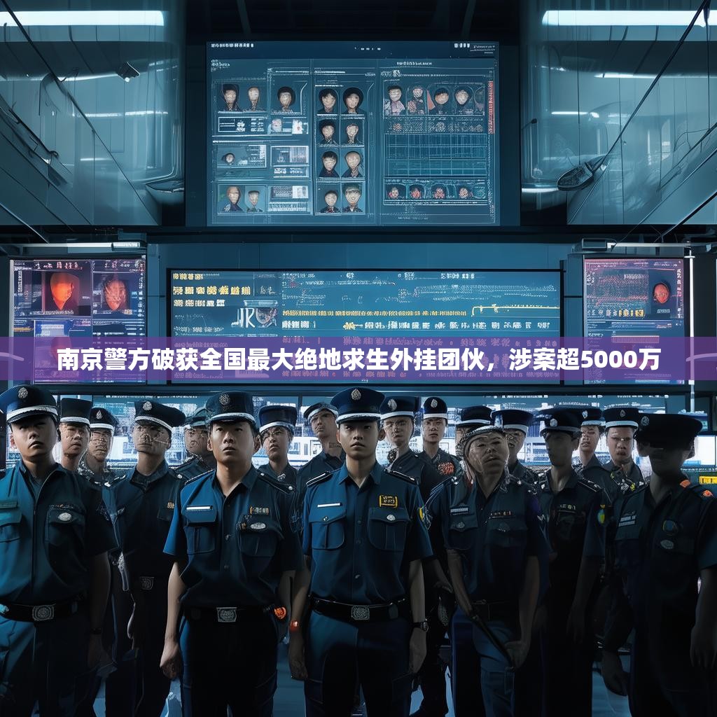 南京警方破獲全國(guó)最大絕地求生外掛團(tuán)伙，涉案超5000萬(wàn)