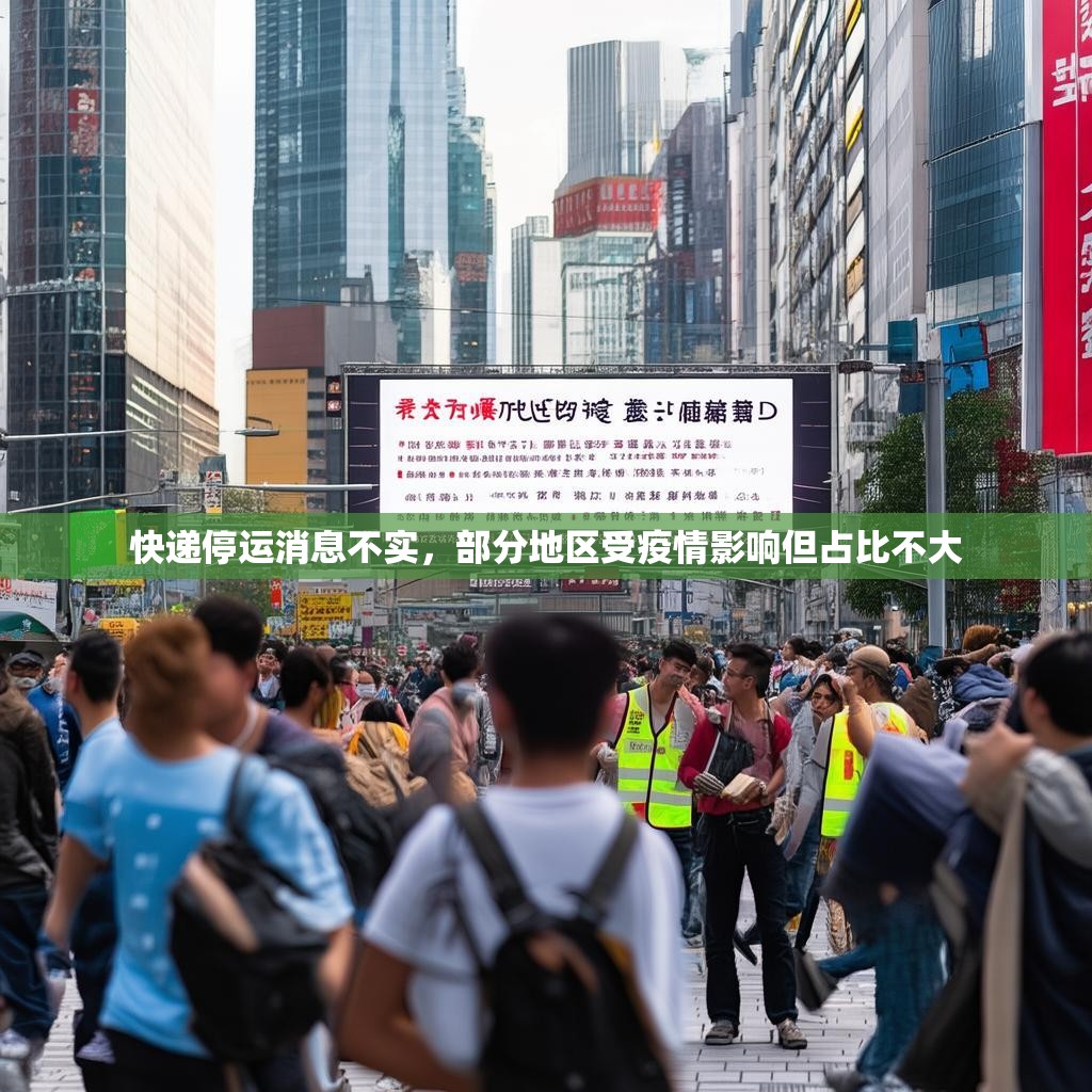 快遞停運消息不實，部分地區(qū)受疫情影響但占比不大