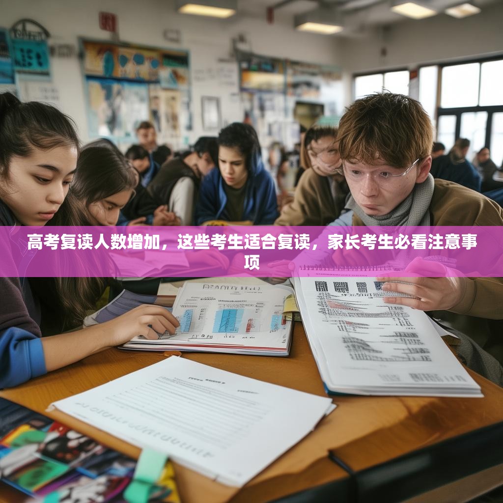 高考復讀人數(shù)增加，這些考生適合復讀，家長考生必看注意事項
