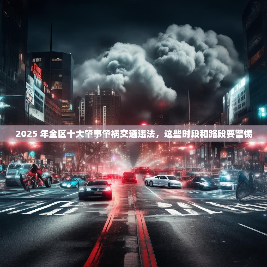 2025 年全區(qū)十大肇事肇禍交通違法，這些時(shí)段和路段要警惕