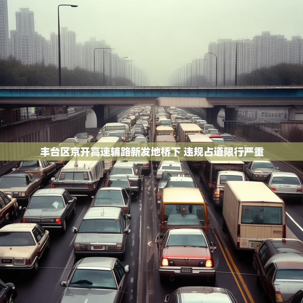 豐臺區(qū)京開高速輔路新發(fā)地橋下 違規(guī)占道限行嚴(yán)重