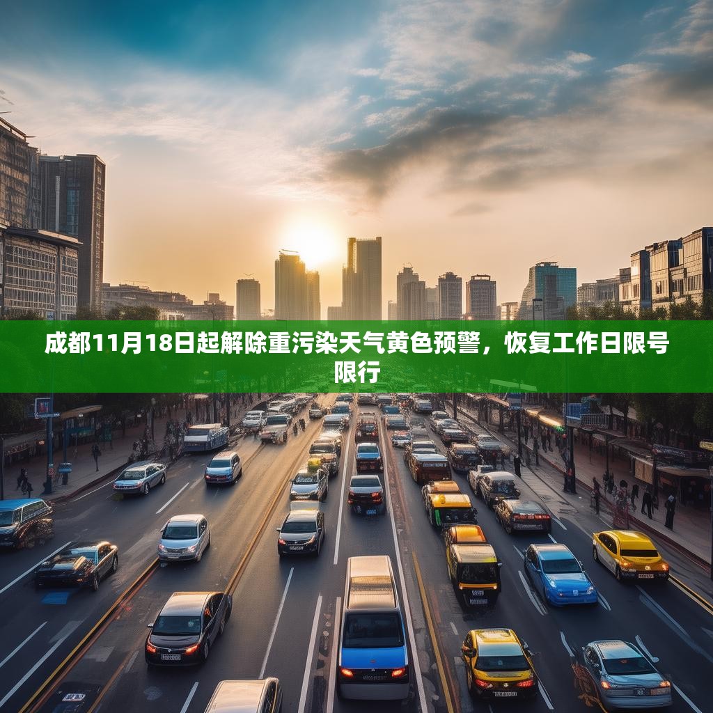成都11月18日起解除重污染天氣黃色預警，恢復工作日限號限行