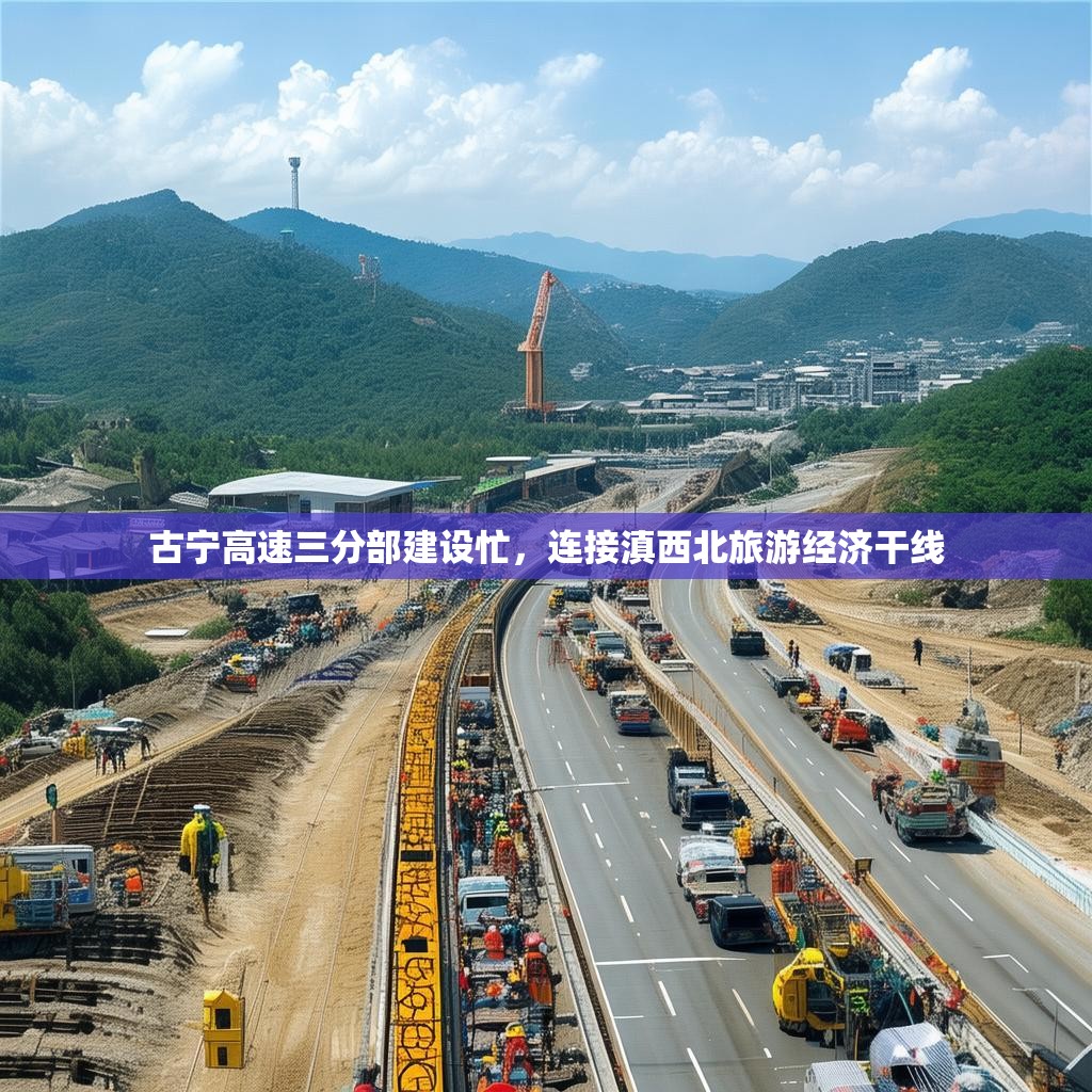 古寧高速三分部建設忙，連接滇西北旅游經(jīng)濟干線