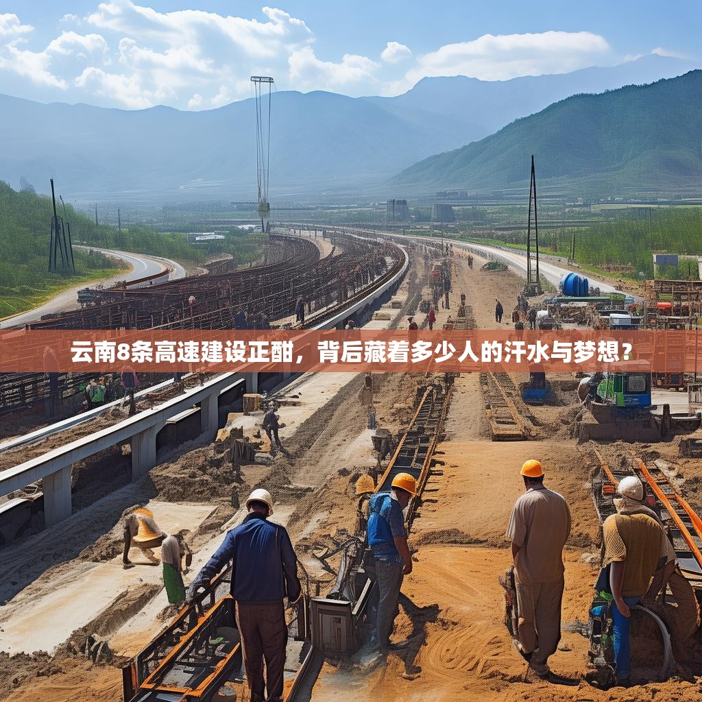 云南8條高速建設正酣，背后藏著多少人的汗水與夢想？