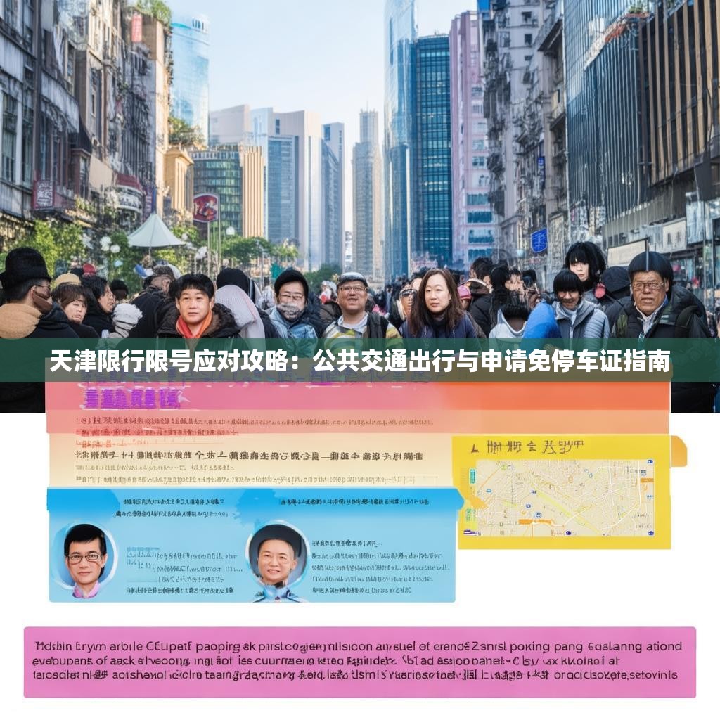 天津限行限號應對攻略：公共交通出行與申請免停車證指南