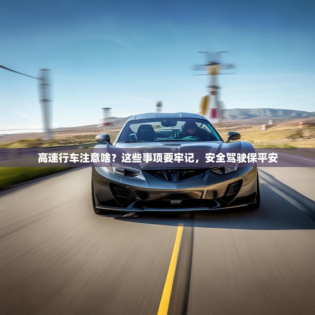 高速行車注意啥？這些事項(xiàng)要牢記，安全駕駛保平安