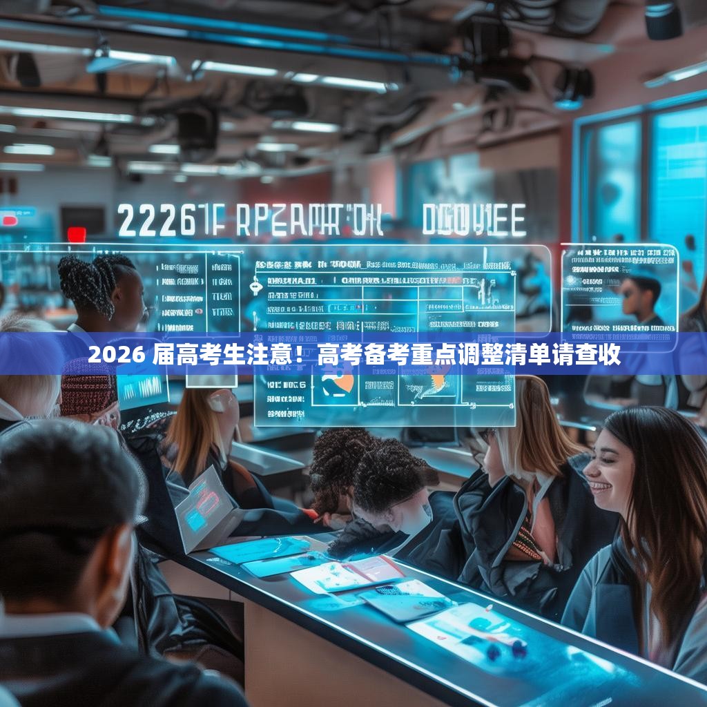 2026 屆高考生注意！高考備考重點(diǎn)調(diào)整清單請(qǐng)查收