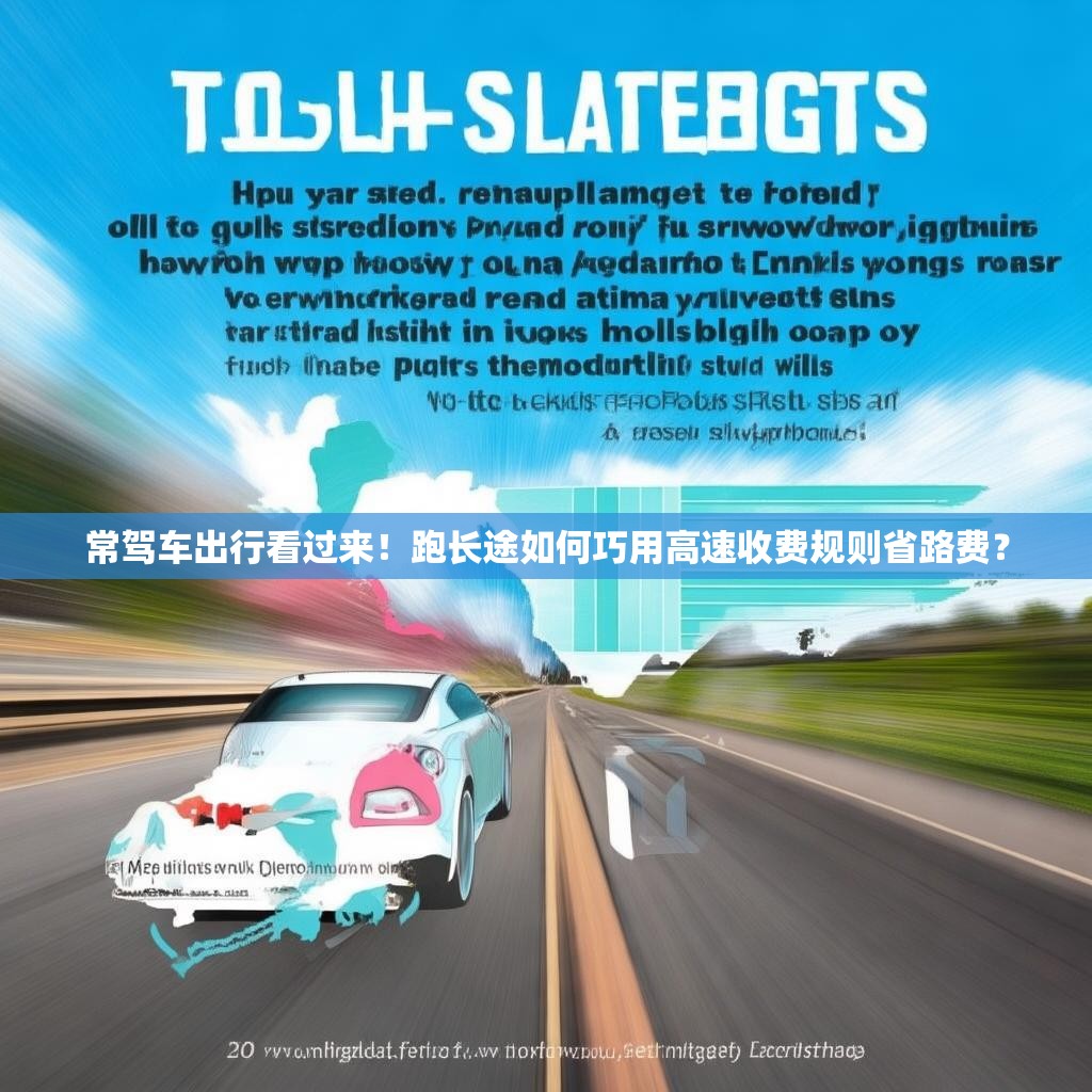 常駕車出行看過來！跑長(zhǎng)途如何巧用高速收費(fèi)規(guī)則省路費(fèi)？