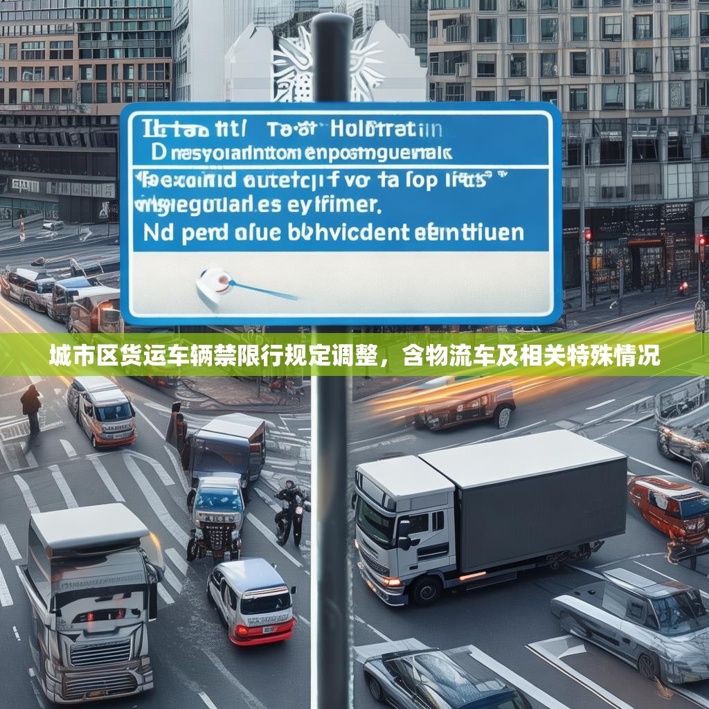 城市區(qū)貨運(yùn)車(chē)輛禁限行規(guī)定調(diào)整，含物流車(chē)及相關(guān)特殊情況
