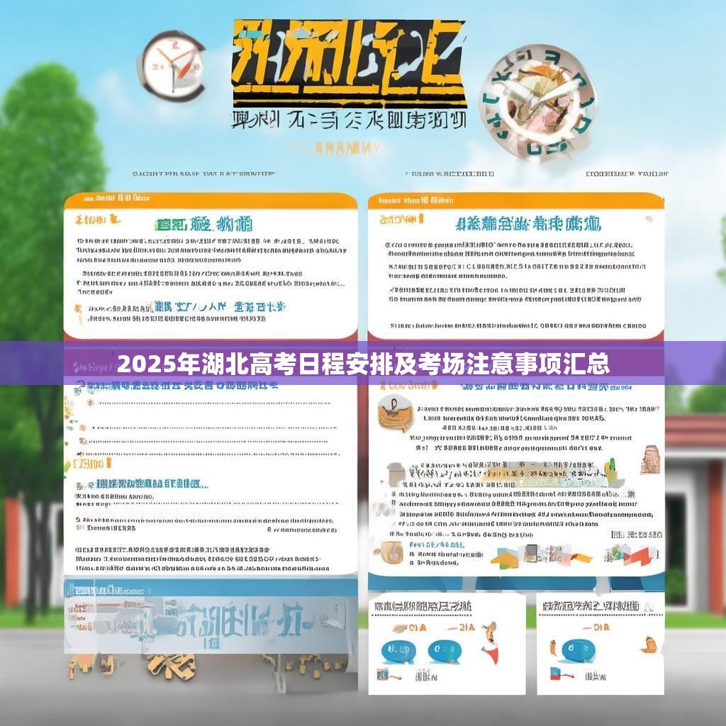 2025年湖北高考日程安排及考場注意事項(xiàng)匯總