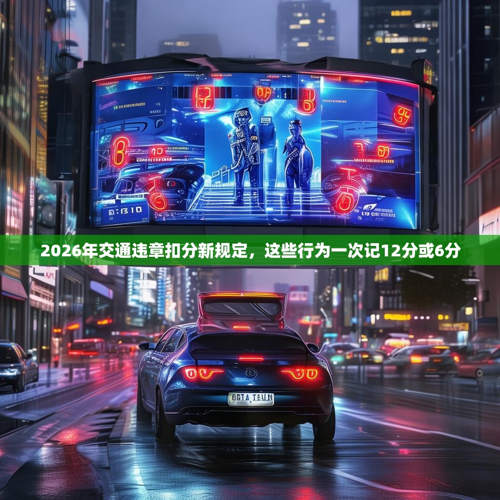 2026年交通違章扣分新規(guī)定，這些行為一次記12分或6分