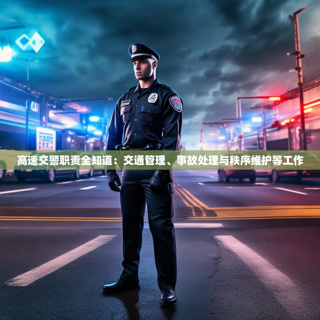 高速交警職責(zé)全知道：交通管理、事故處理與秩序維護(hù)等工作