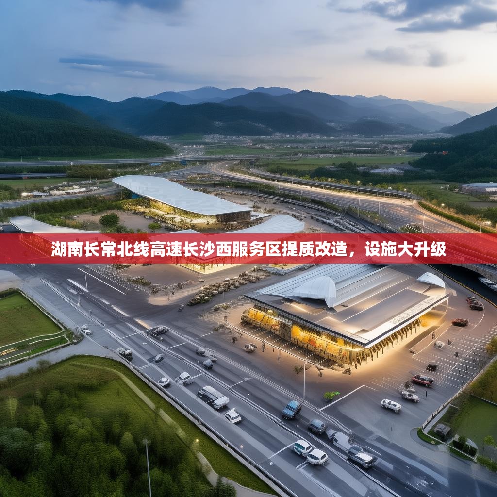 湖南長常北線高速長沙西服務(wù)區(qū)提質(zhì)改造，設(shè)施大升級