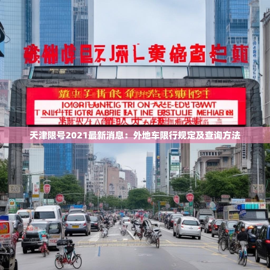 天津限號(hào)2021最新消息：外地車限行規(guī)定及查詢方法