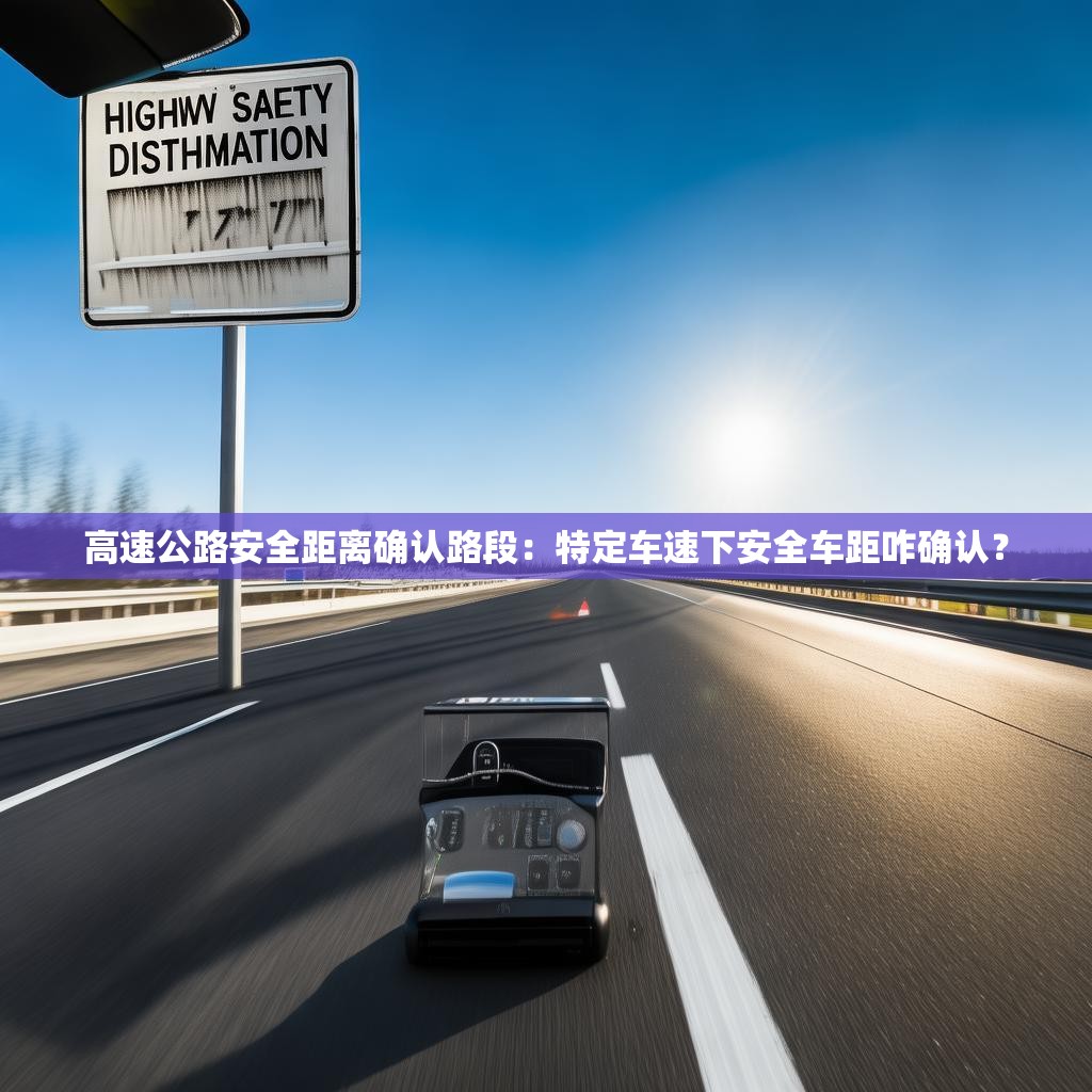 高速公路安全距離確認(rèn)路段：特定車速下安全車距咋確認(rèn)？