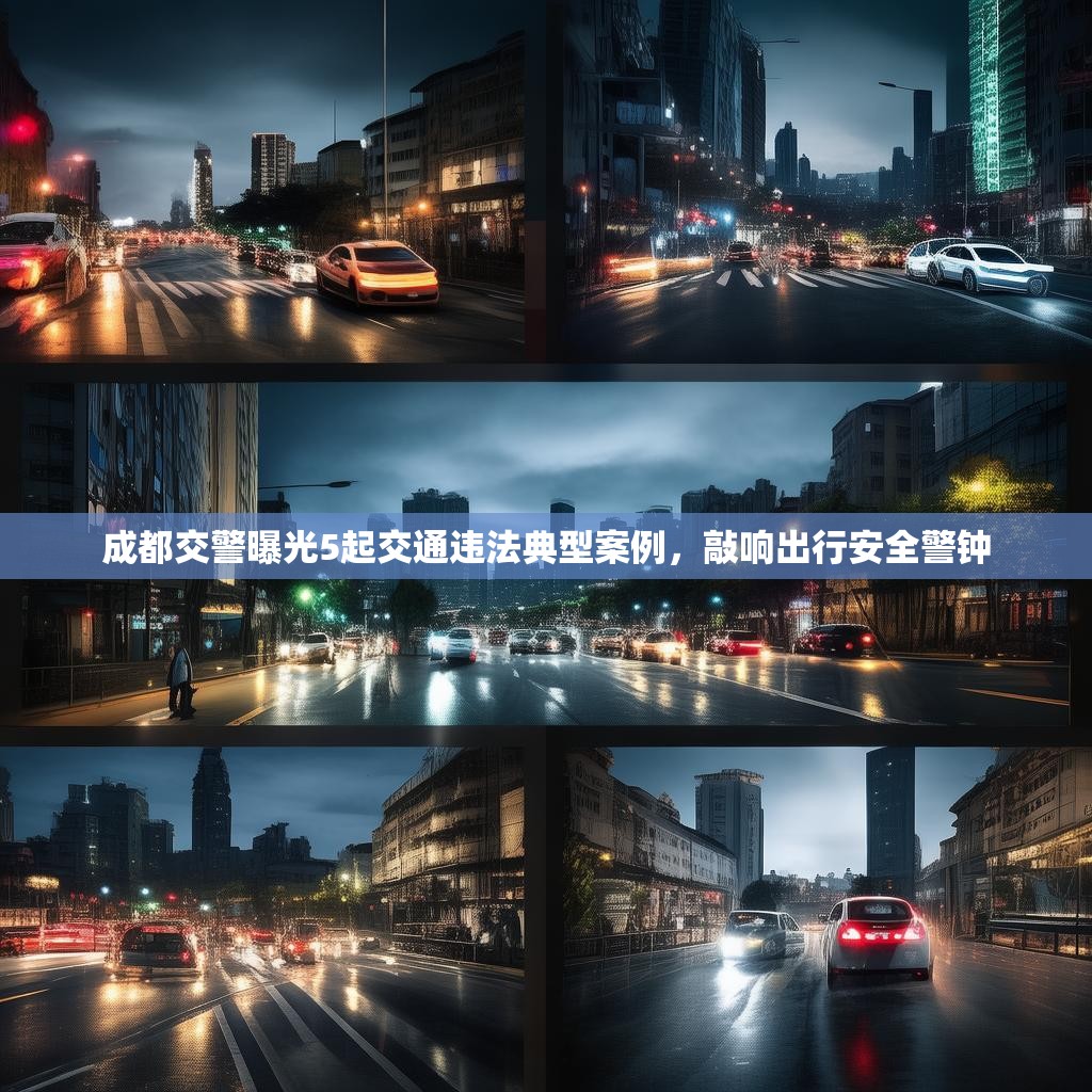 成都交警曝光5起交通違法典型案例，敲響出行安全警鐘