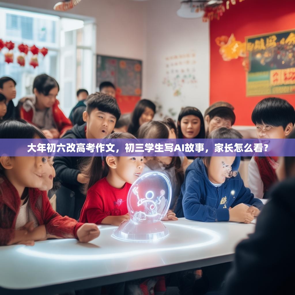 大年初六改高考作文，初三學(xué)生寫(xiě)AI故事，家長(zhǎng)怎么看？