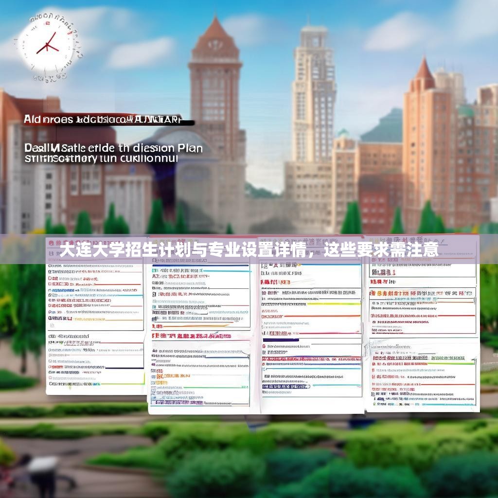 大連大學(xué)招生計(jì)劃與專業(yè)設(shè)置詳情，這些要求需注意