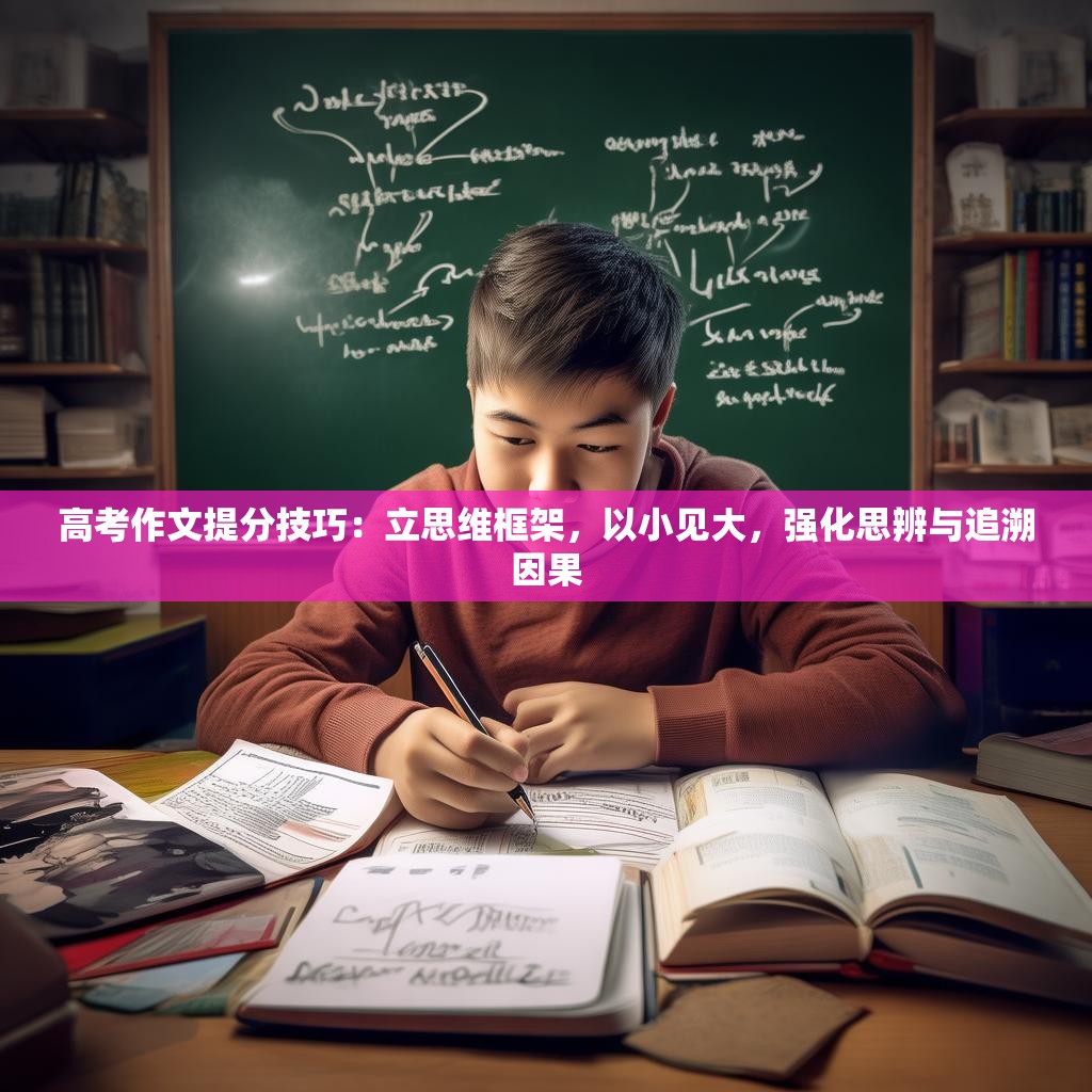 高考作文提分技巧：立思維框架，以小見大，強化思辨與追溯因果