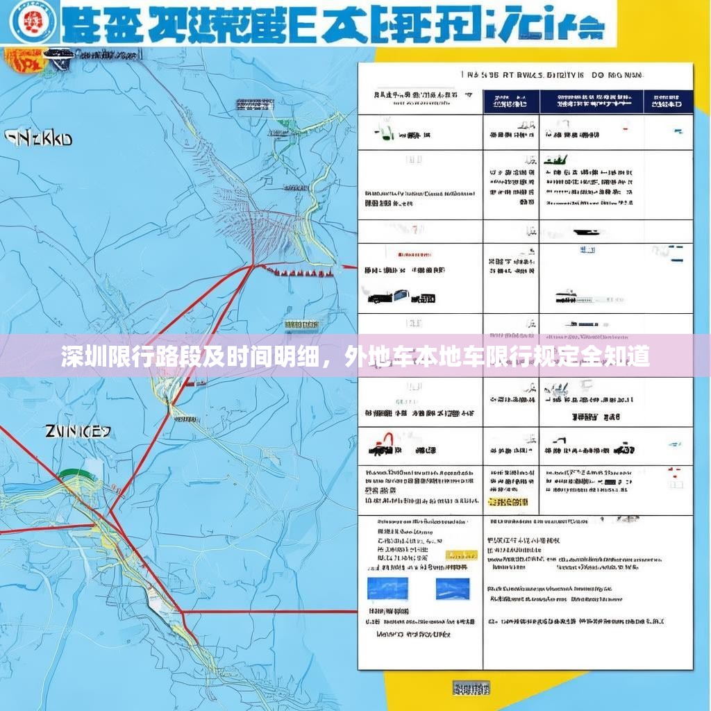 深圳限行路段及時間明細，外地車本地車限行規(guī)定全知道