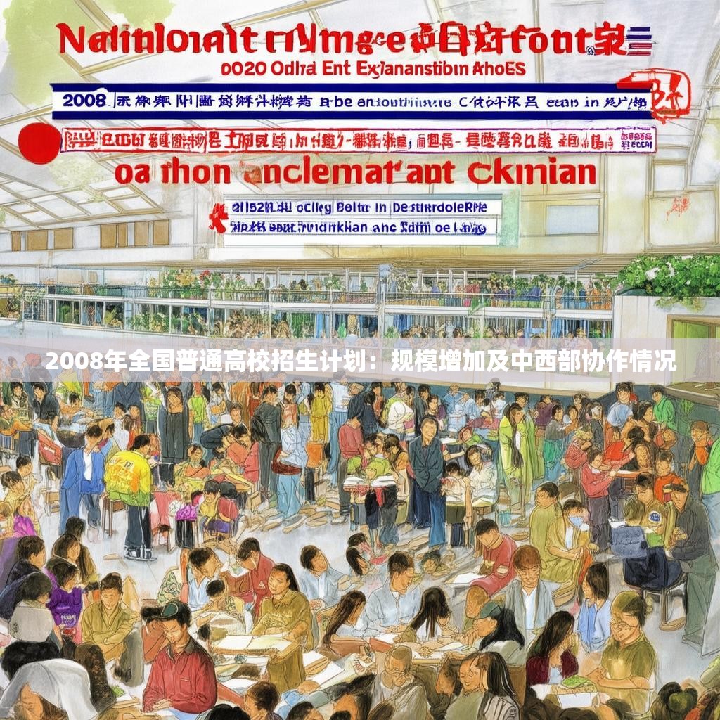 2008年全國普通高校招生計劃：規(guī)模增加及中西部協(xié)作情況