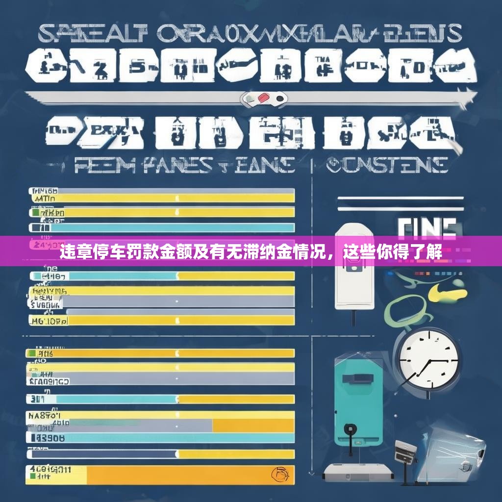 違章停車罰款金額及有無滯納金情況，這些你得了解