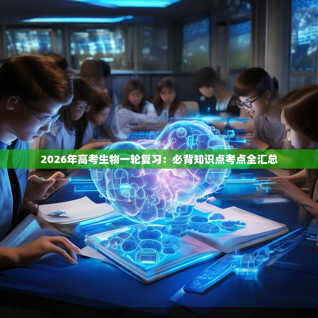 2026年高考生物一輪復(fù)習(xí)：必背知識(shí)點(diǎn)考點(diǎn)全匯總