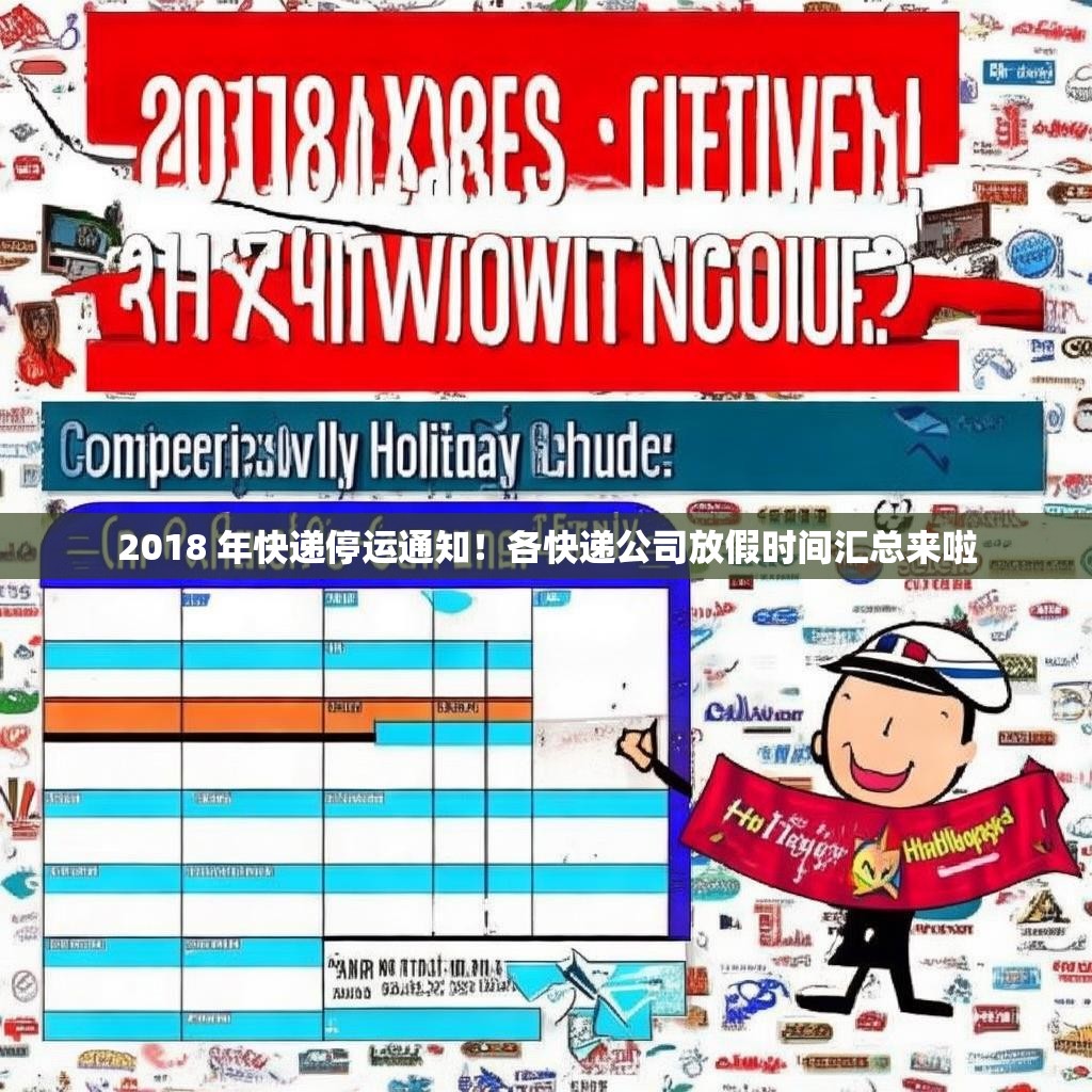 2018 年快遞停運通知！各快遞公司放假時間匯總來啦