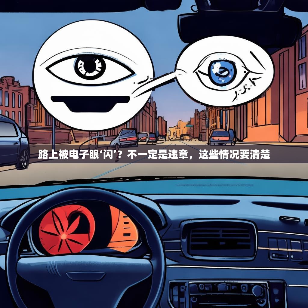 路上被電子眼‘閃’？不一定是違章，這些情況要清楚