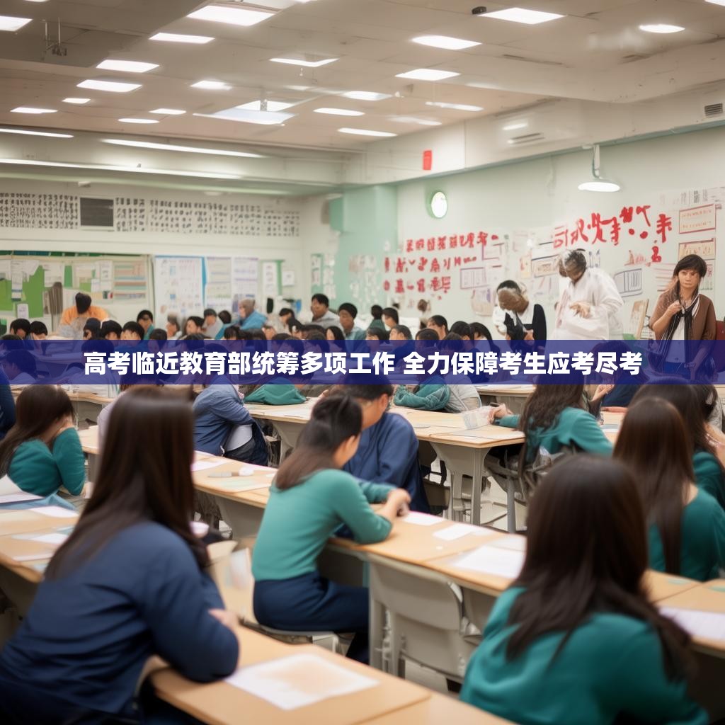 高考臨近教育部統(tǒng)籌多項(xiàng)工作 全力保障考生應(yīng)考盡考