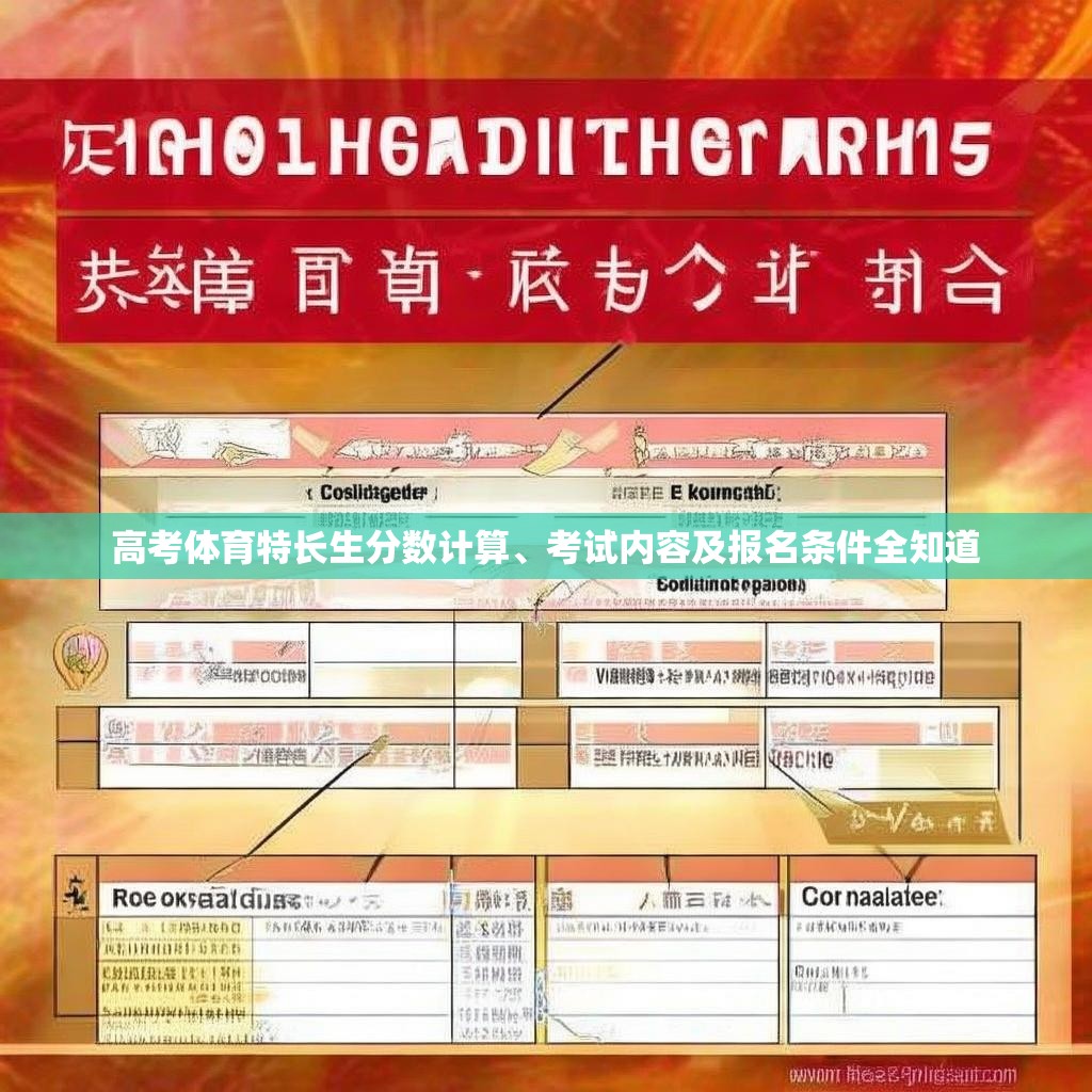 高考體育特長生分?jǐn)?shù)計算、考試內(nèi)容及報名條件全知道