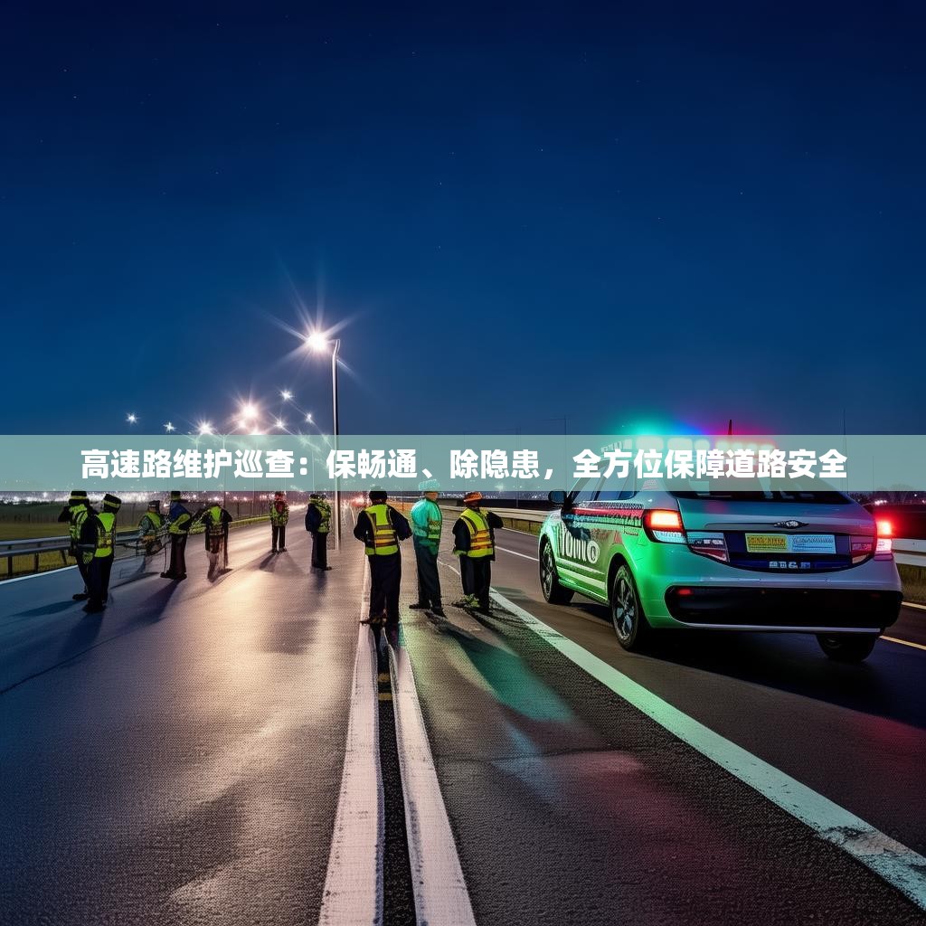 高速路維護巡查：保暢通、除隱患，全方位保障道路安全