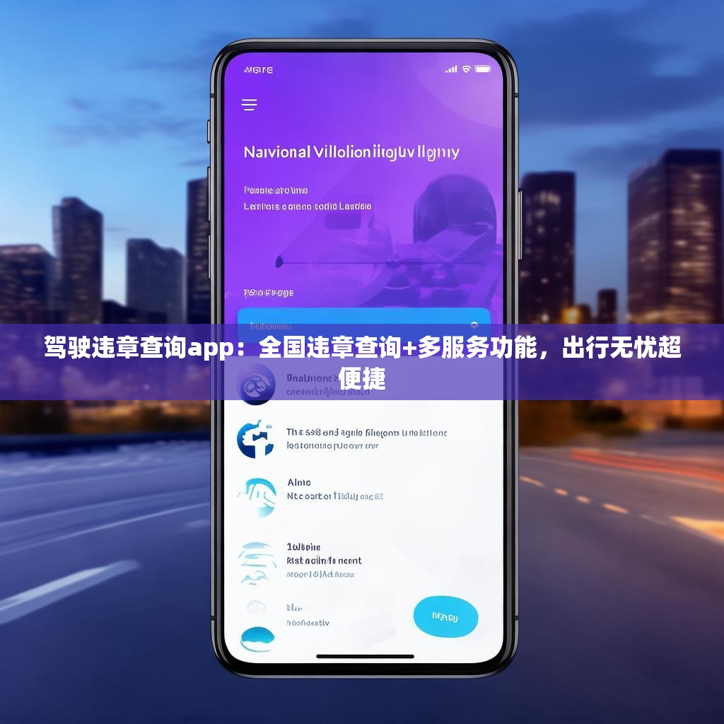 駕駛違章查詢app：全國違章查詢+多服務功能，出行無憂超便捷
