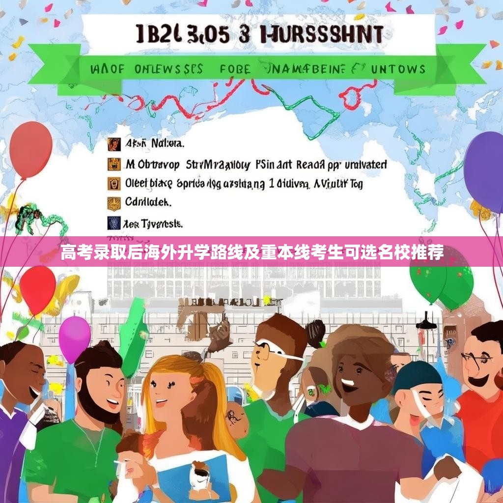 高考錄取后海外升學(xué)路線及重本線考生可選名校推薦