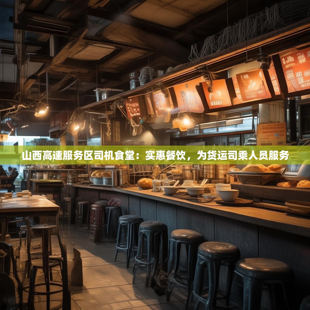 山西高速服務(wù)區(qū)司機(jī)食堂：實(shí)惠餐飲，為貨運(yùn)司乘人員服務(wù)