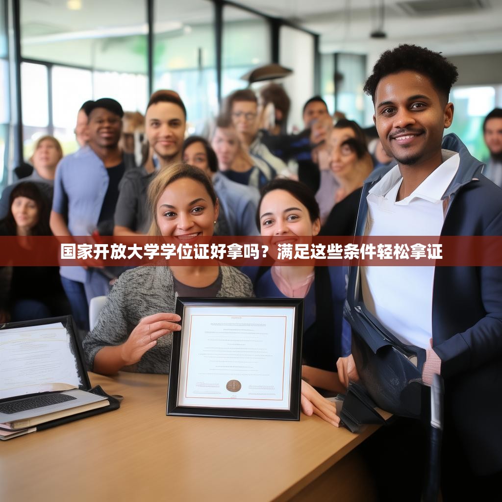 國(guó)家開(kāi)放大學(xué)學(xué)位證好拿嗎？滿足這些條件輕松拿證