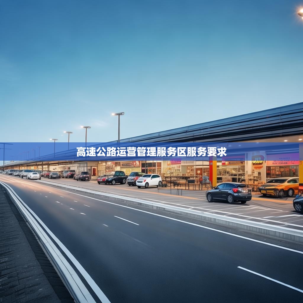 高速公路運營管理服務區(qū)服務要求