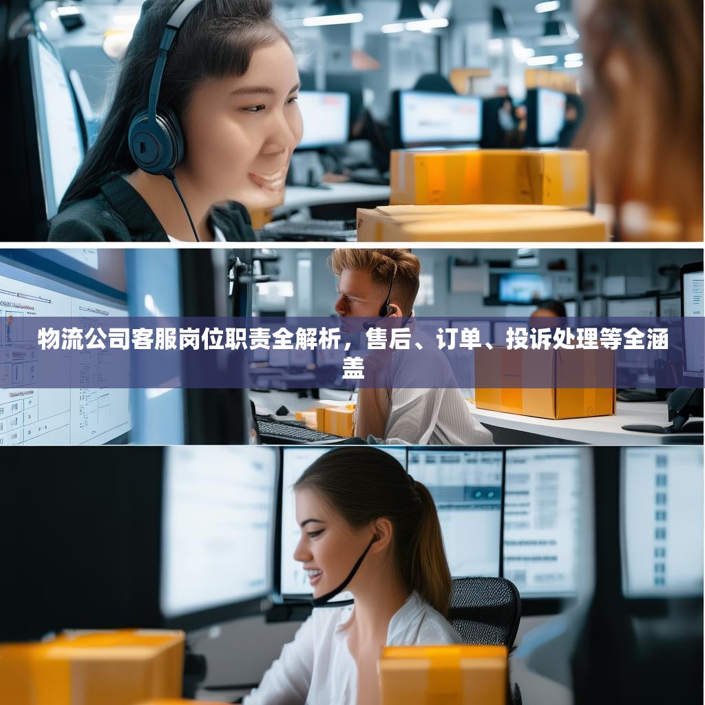 物流公司客服崗位職責(zé)全解析，售后、訂單、投訴處理等全涵蓋