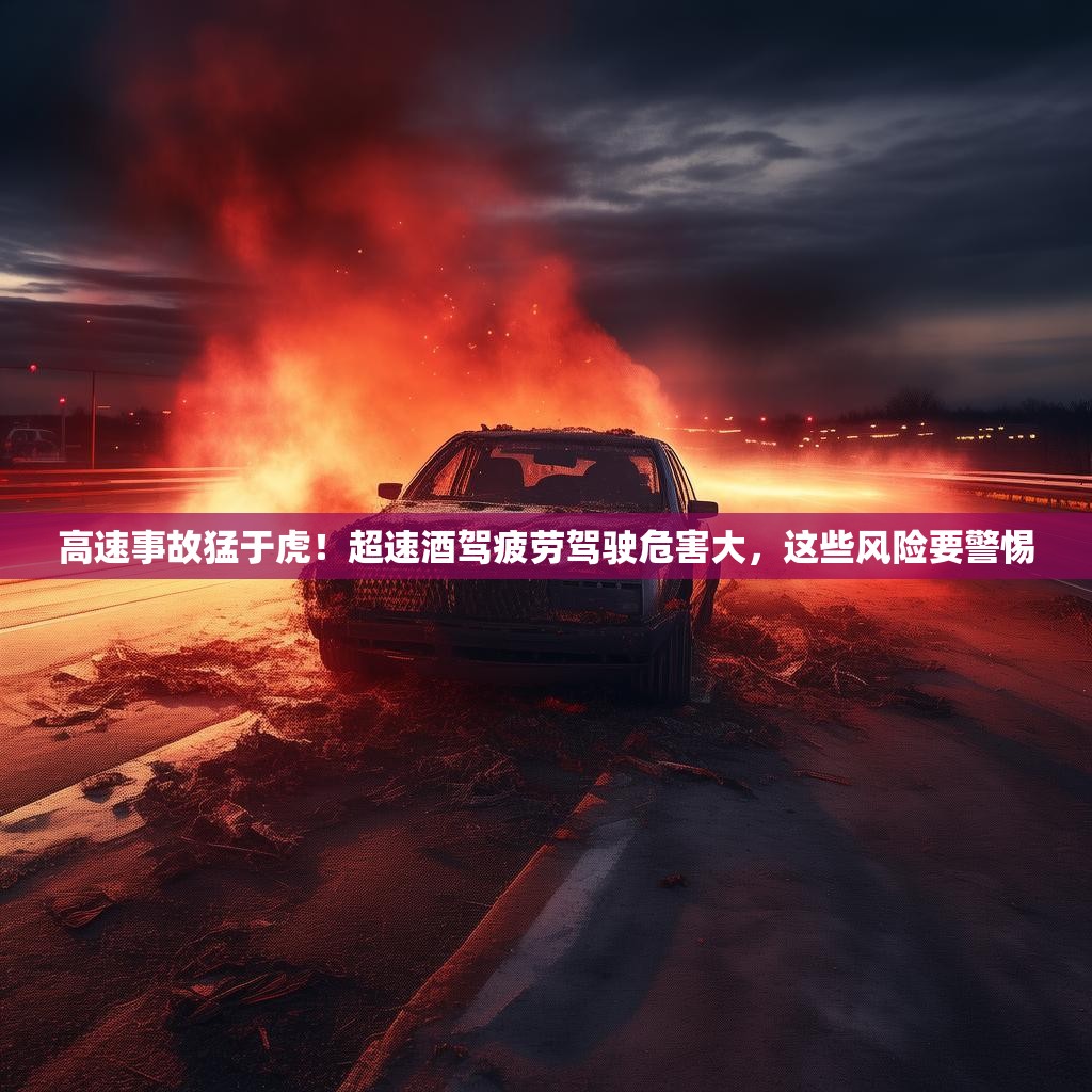 高速事故猛于虎！超速酒駕疲勞駕駛危害大，這些風(fēng)險要警惕